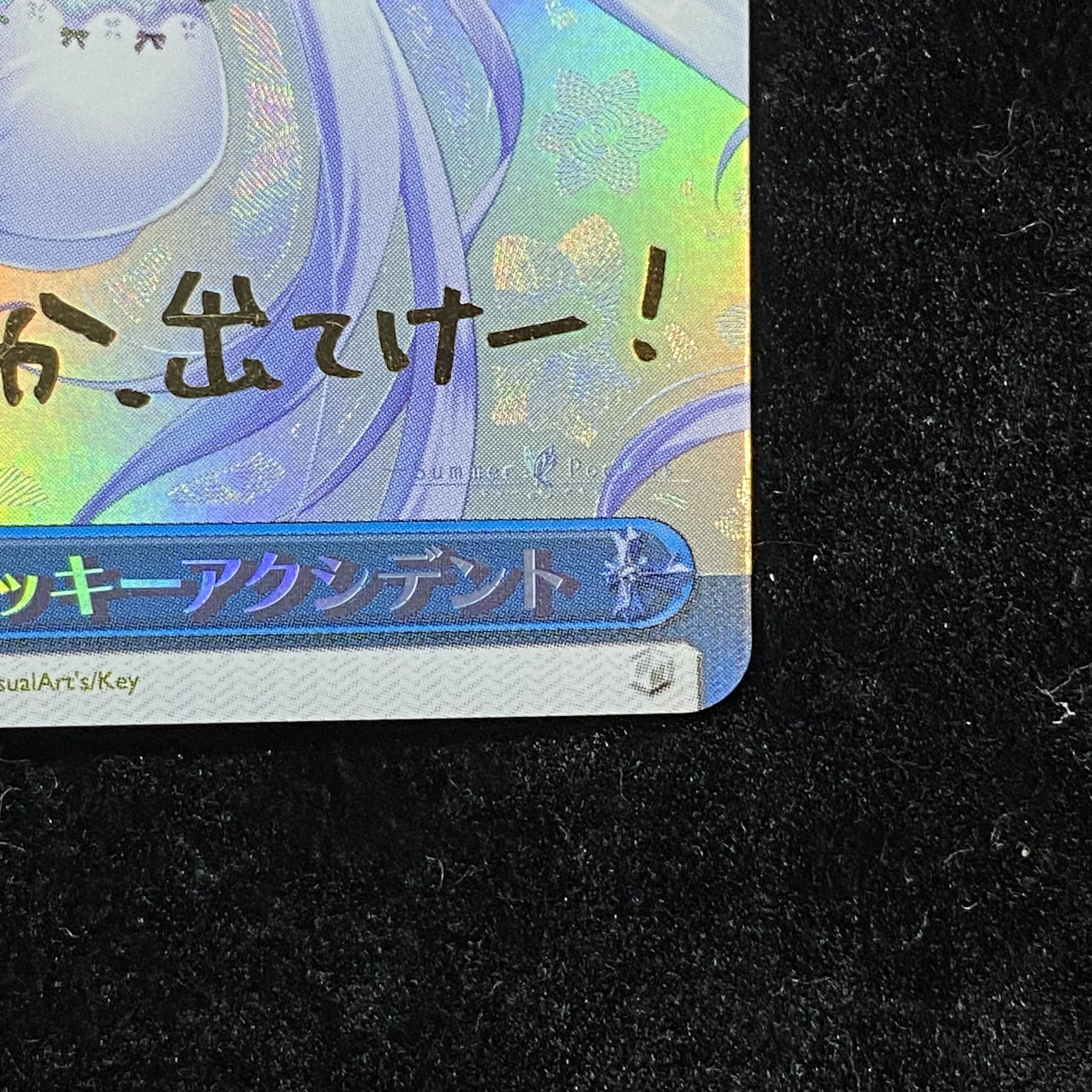 WS サマポケ ラッキーアクシデント SP サイン 新カラー WS サマポケ