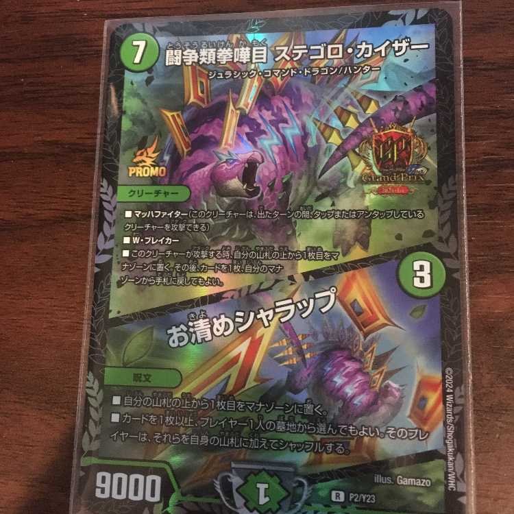 闘争類拳嘩目ステゴロカイザー/お清めシャラップ GPプロモ 闘争類拳嘩