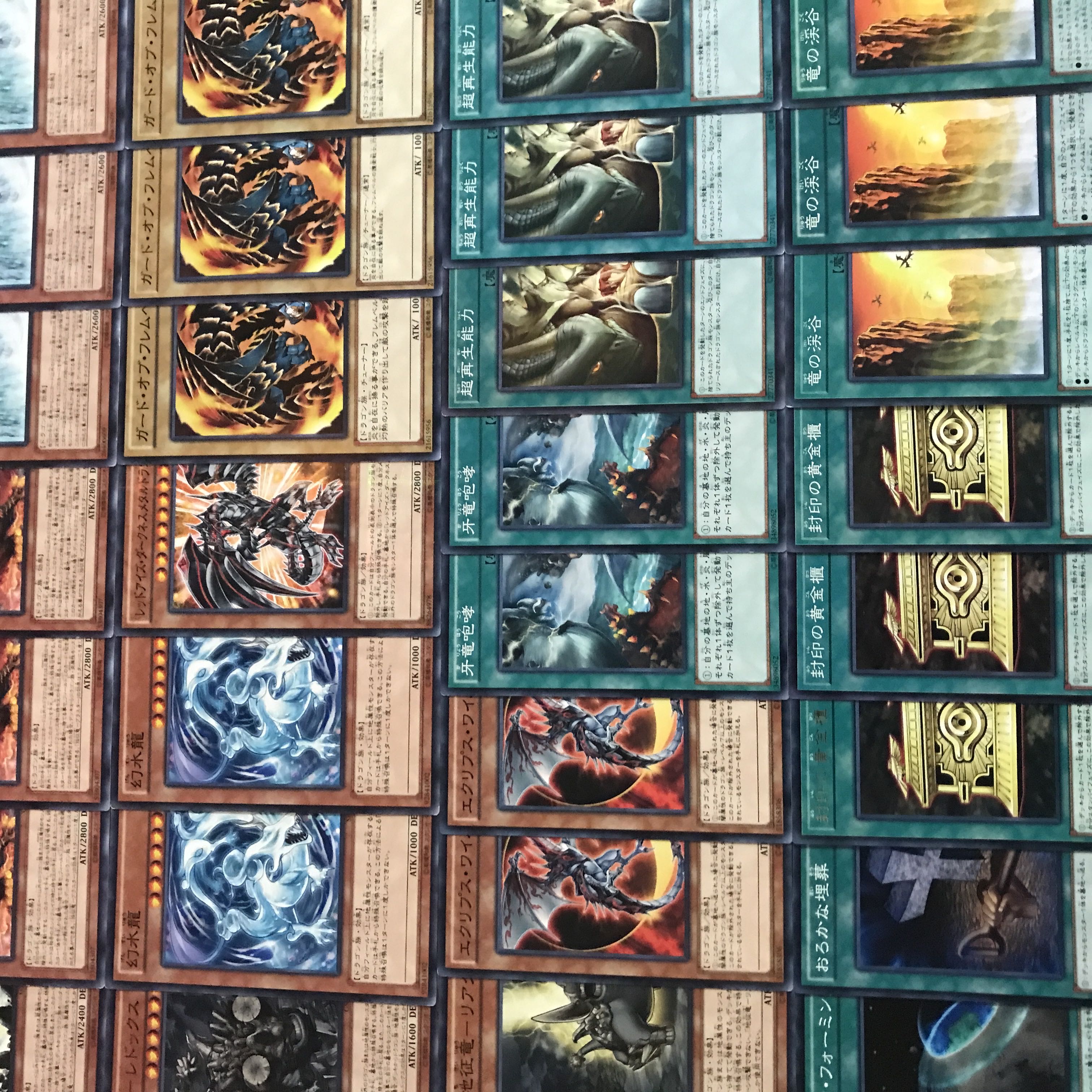 遊戯王 世界大会優勝征竜デッキ40枚＋E X15枚＋サイド15枚