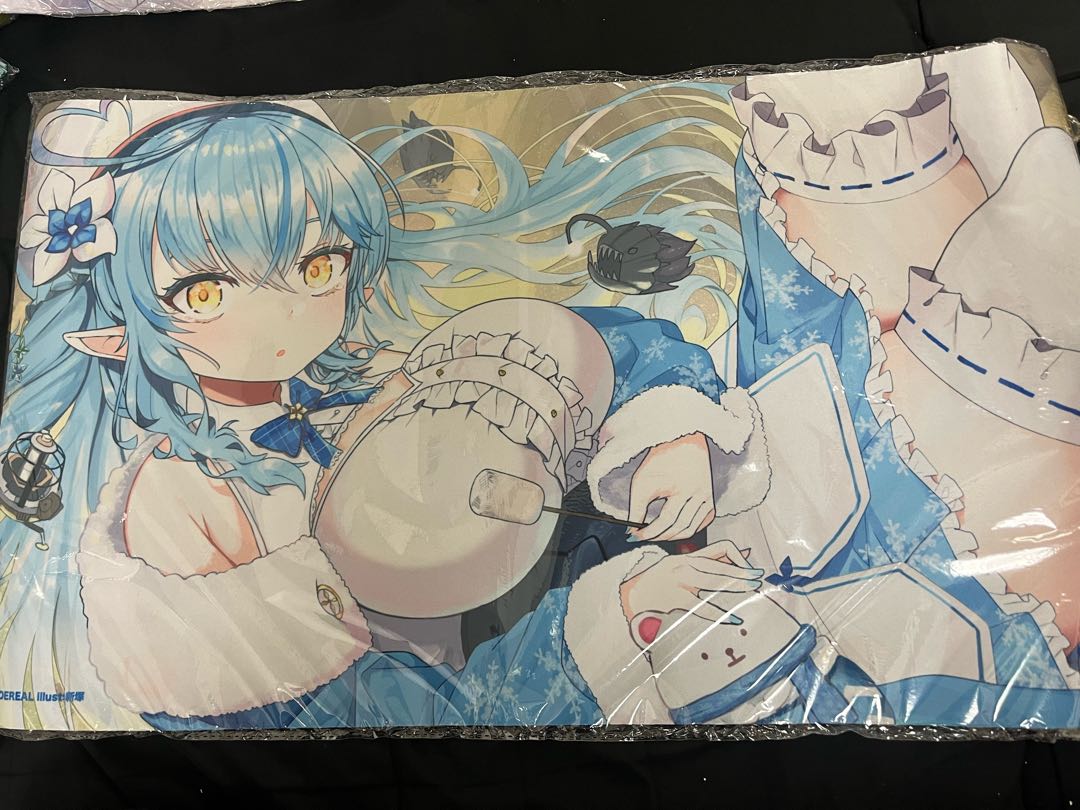 α2 ホロライブ 麦わら帽子&ビキニ 雪花ラミィ スリーブ&プレイマット