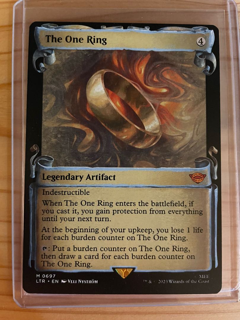 The One Ring 一つの指輪 マジック：ザ・ギャザリング MTG】世界に一枚