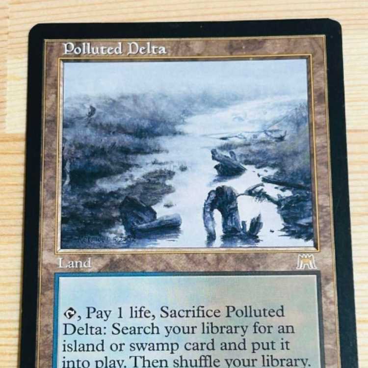 汚染された三角州 旧枠 英語 4枚セット MTG 【公式通販】