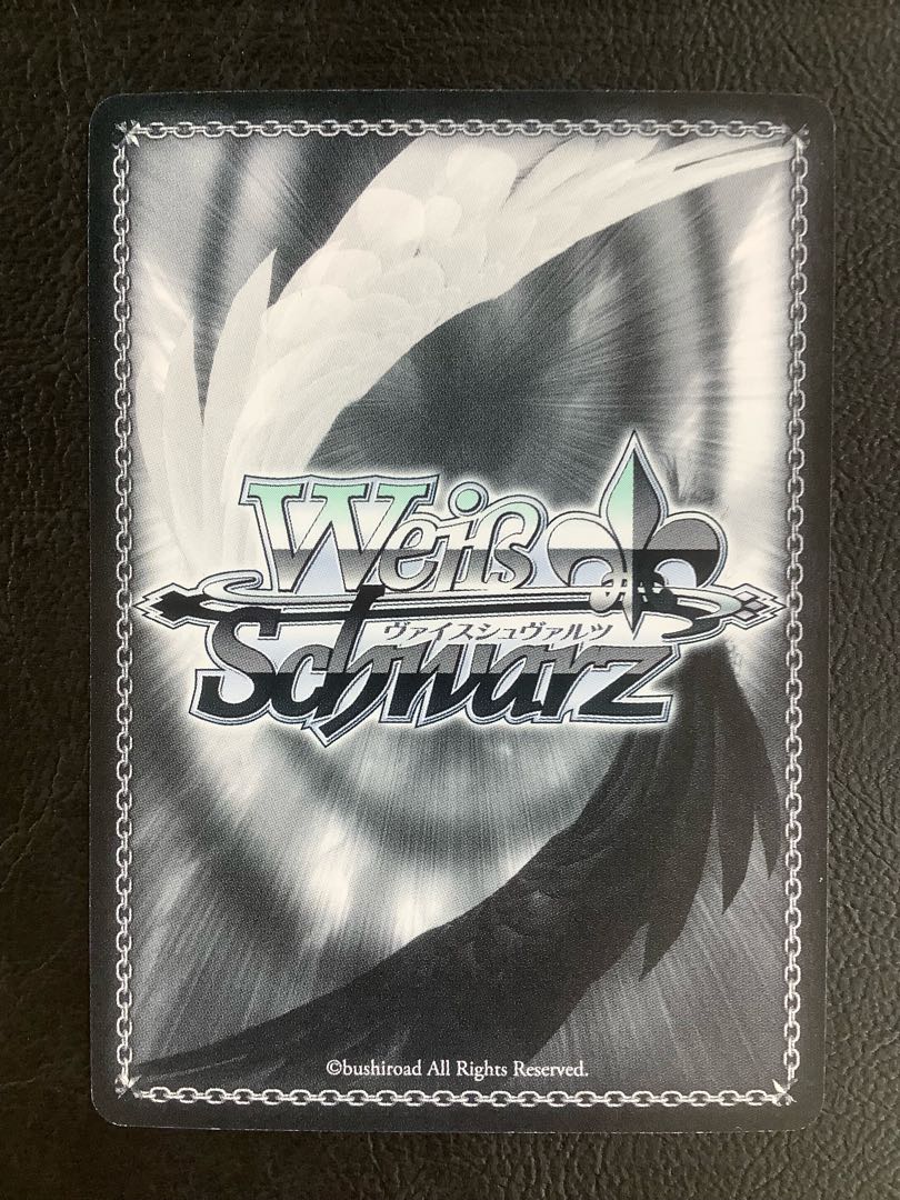 ヴァイスシュヴァルツ 真面目ガール中野五月 SP 英語版TD サイン