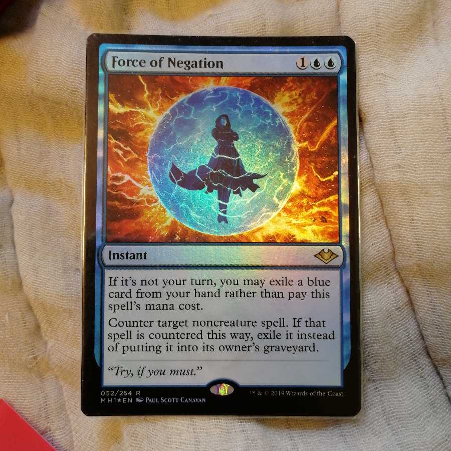 MTG】否定の力 Foil Amazon.co.jp: MTG【エッチング・Foil】旧枠《否定