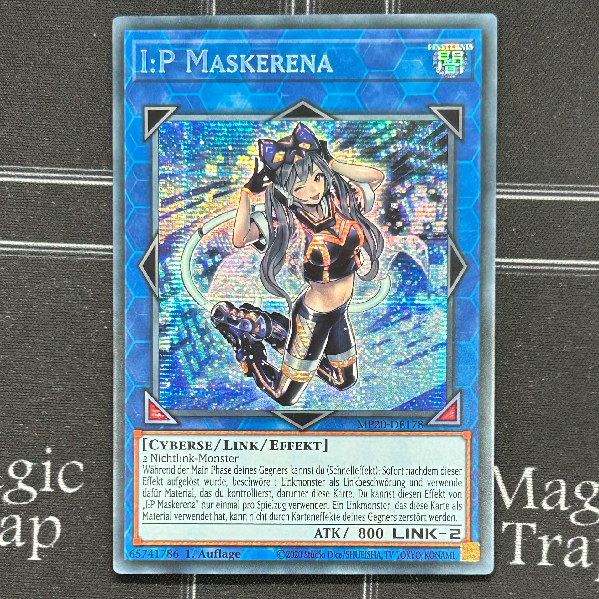 PSA10】遊戯王 IP マスカレーナ（プリズマ） 遊戯王 IPマスカレーナ 絵