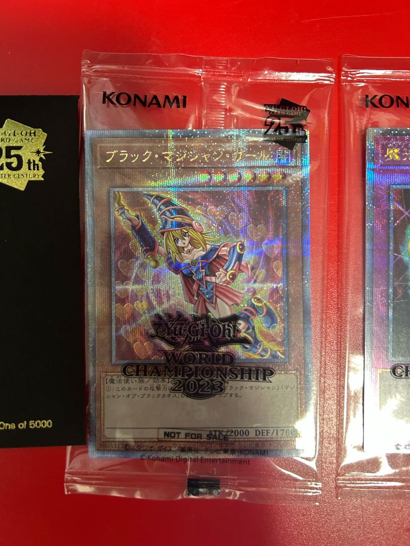 WCS2023 ブラックマジシャンガール 魔法の筒 25th wcs2023魔法の筒