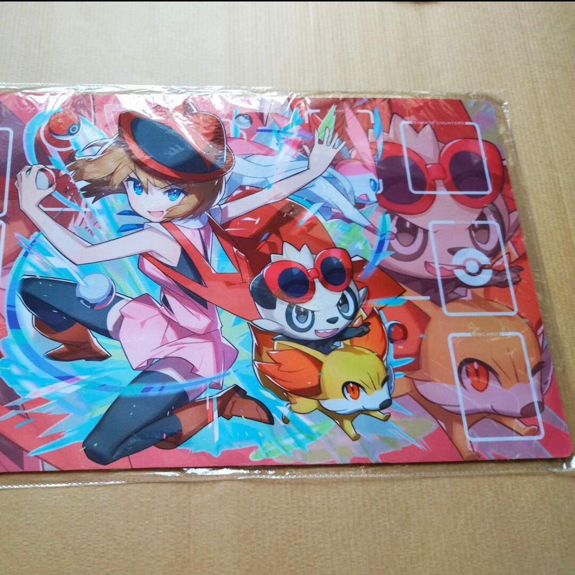 ポケモンカードゲーム プレイマット2種 トレーナーズサロン セレナ