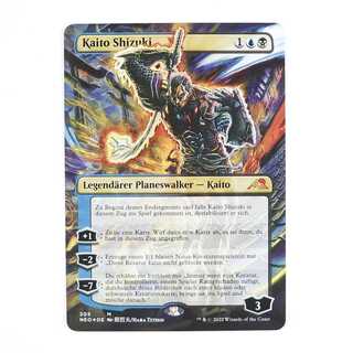 MTG 神河『漆月魁渡 』ドラフトセットブースター版 foil 原哲夫 MTG 神