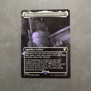 Rammas Echor, Ancient Shield 英語 ボーダーレス LTC 1枚の通販 ふる