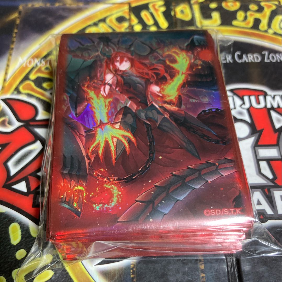 遊戯王AGF限定「賜炎の咎姫」韓国公式 プレイマット 韓国限定 賜炎の咎