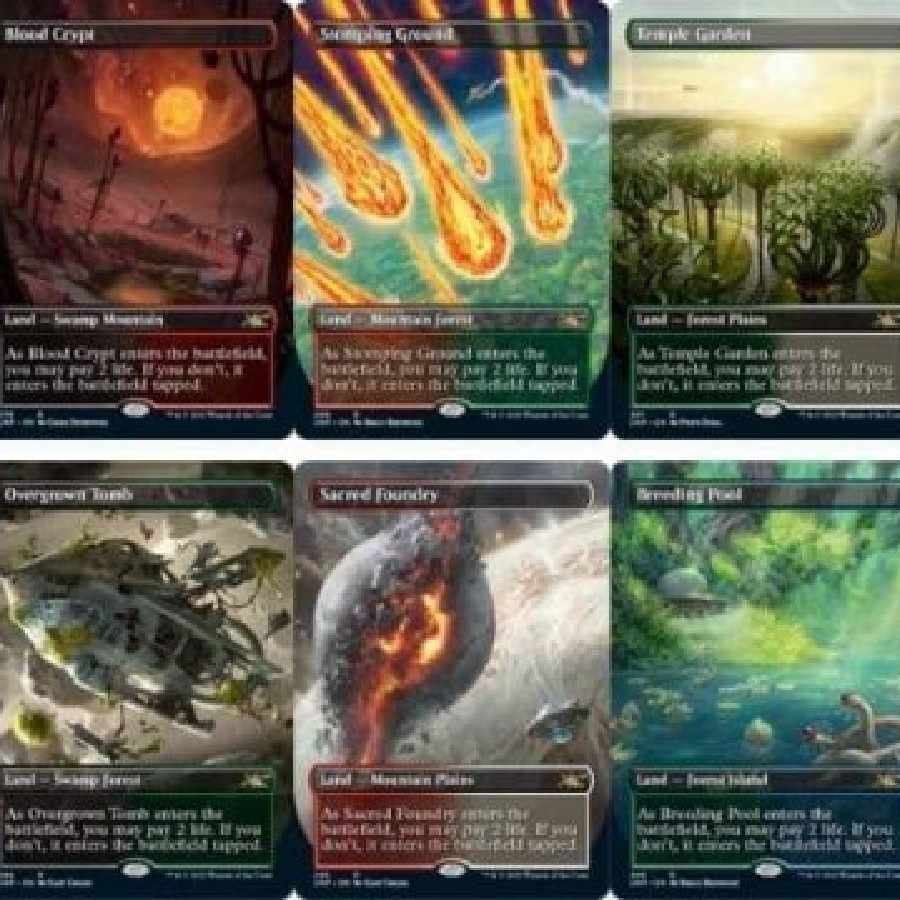 MTG ショックランド まとめ売り 38枚 MTG ショックランド まとめ売り