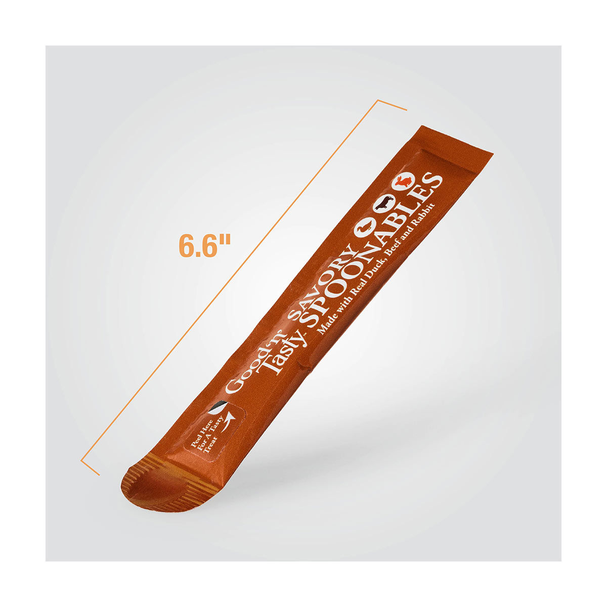 Buy Good 'n' Tasty Savory Spoonables Lickable Wet Cat Treats, Duck