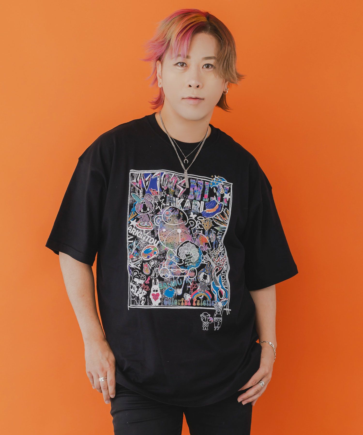 153626：カラフルパレット×ScoLarコラボTシャツの通販-ScoLar