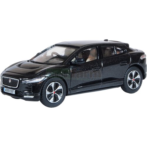Oxford Diecast 76JIP002 - Jaguar I Pace - Farallon Black