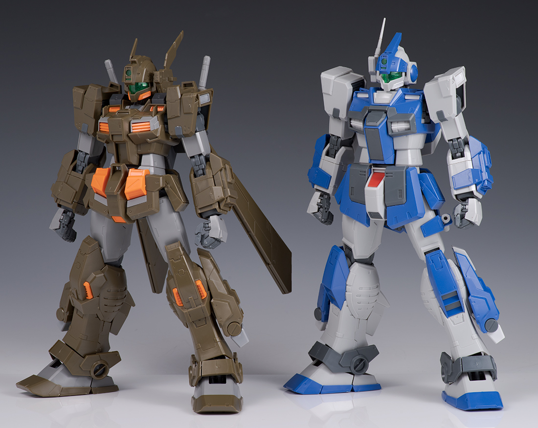 完成品】 MG ジム・タービュレンス MG ガンダムストームブリンガーF.A.