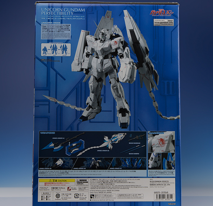 セット】PG ユニコーンガンダム ペルフェクティビリティ 本体 LED
