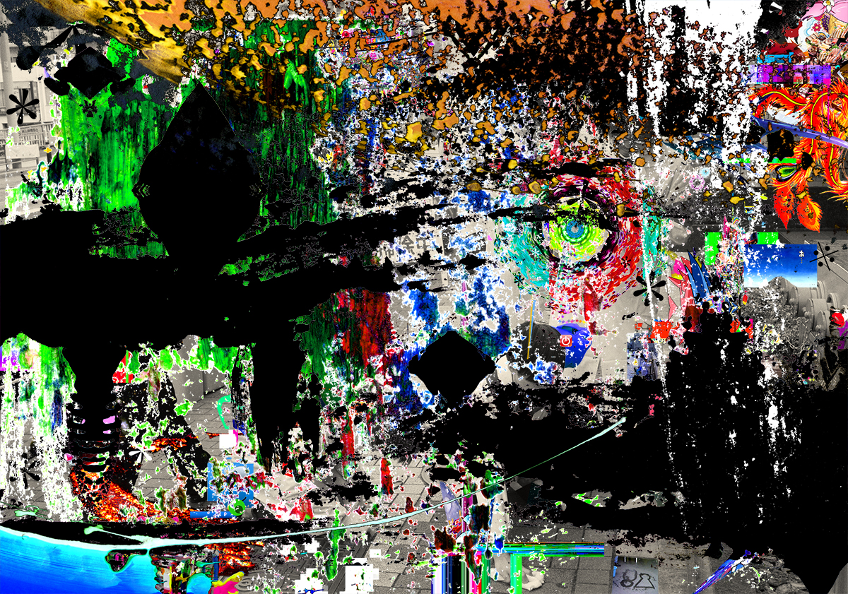 黒瀬陽平 ミステリーツアー絵□カオスラウンジ現代アート梅沢和木 藤城