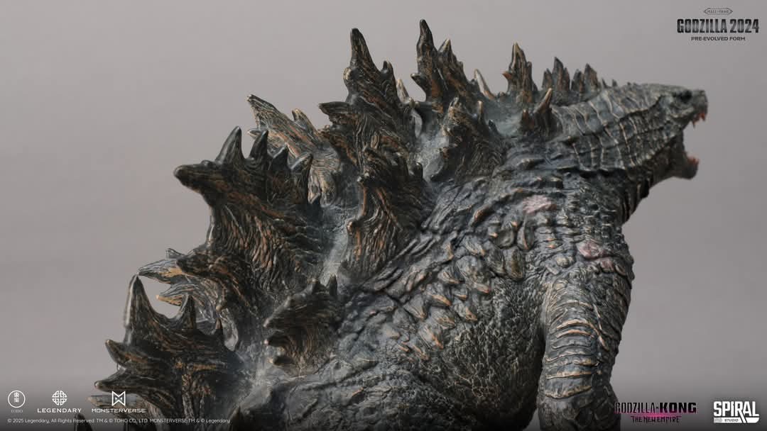 Godzilla 2024 Pre-Evolved Form statue by Spiral Studio announced!