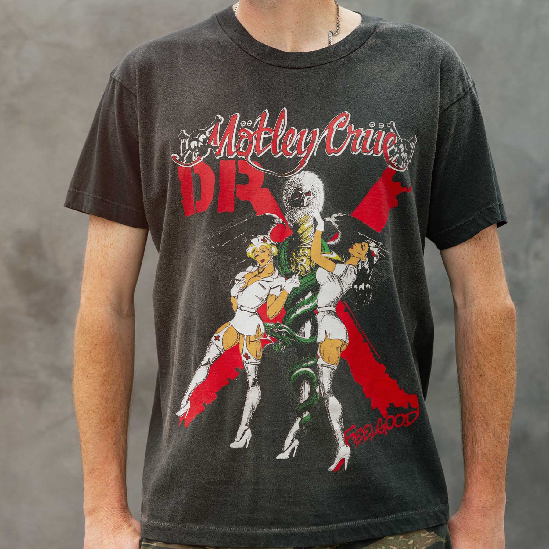 Motley Crue - Dr Feelgood SS Tee – Screen Stars Best