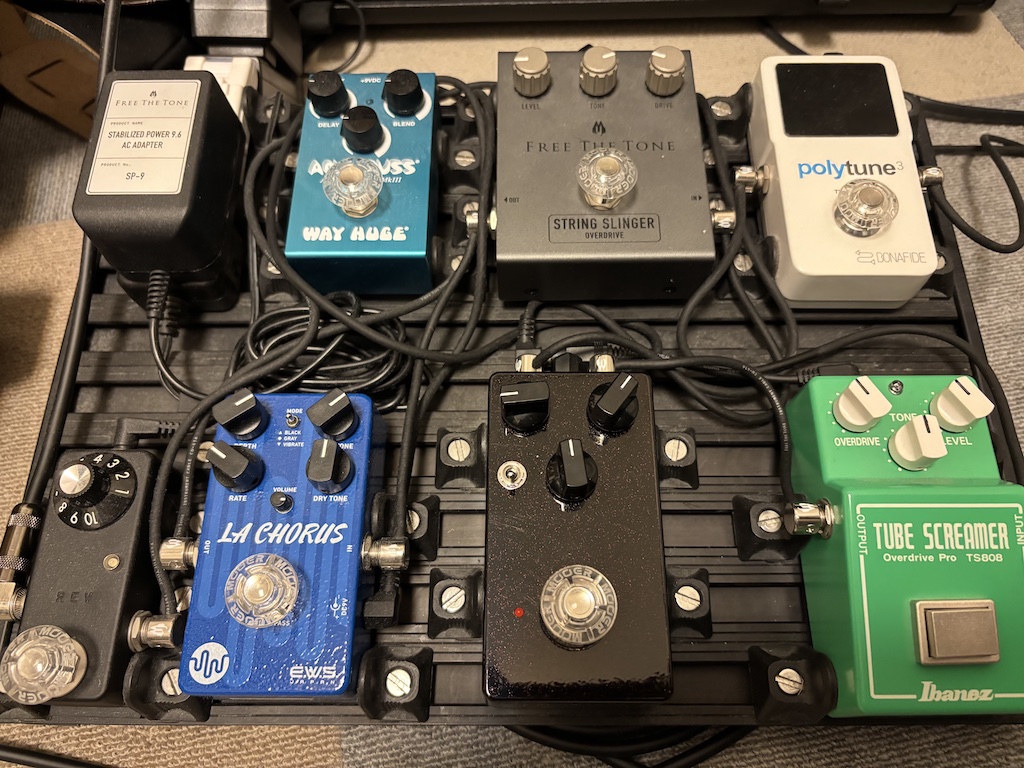 Suhr Riot 自作エフェクター ☆Suhr Riot（レイアウト公開