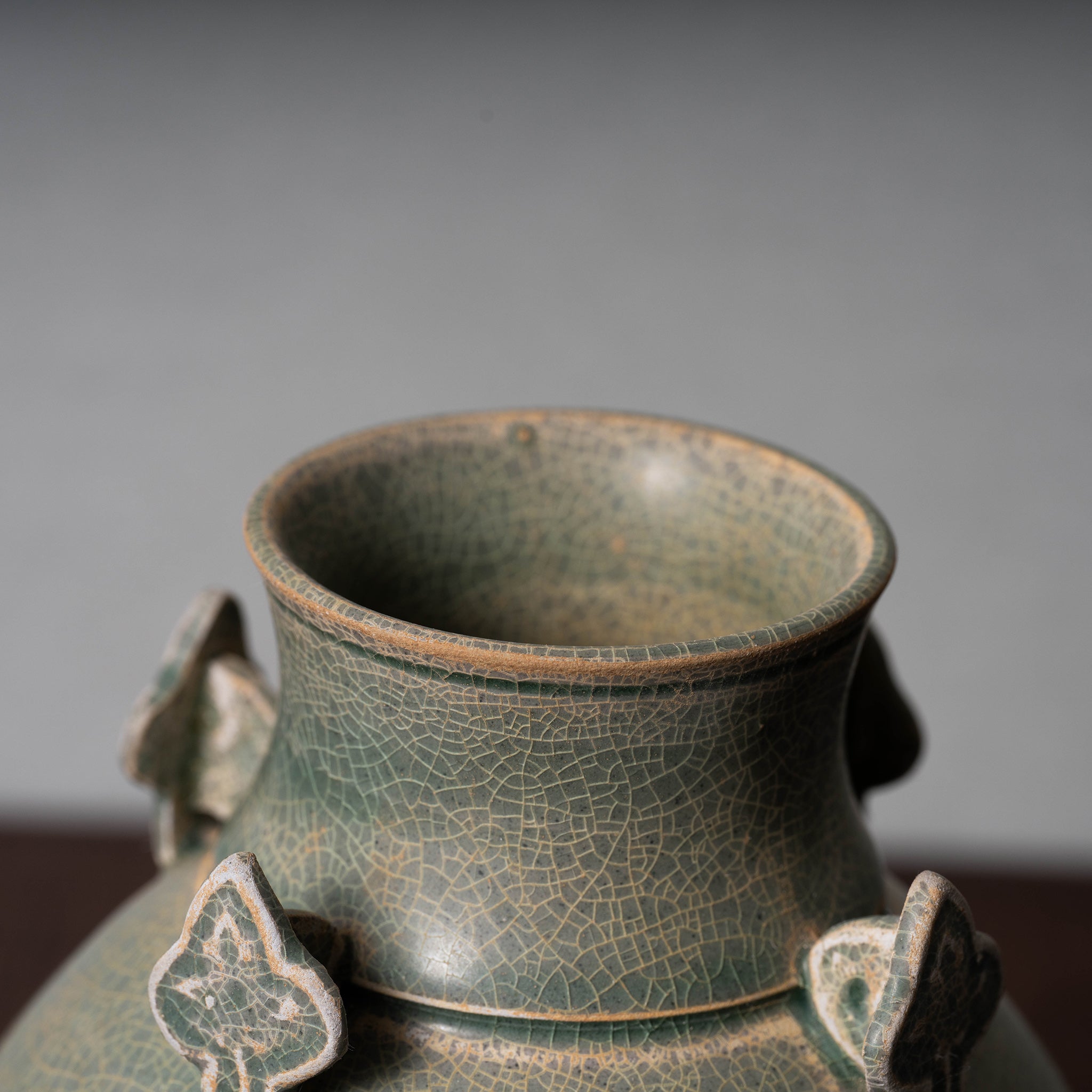 蓋 壺 中国骨董 宋 青釉 盖罐 がいかん 魂瓶 蓋 壺 中国骨董 宋 青釉