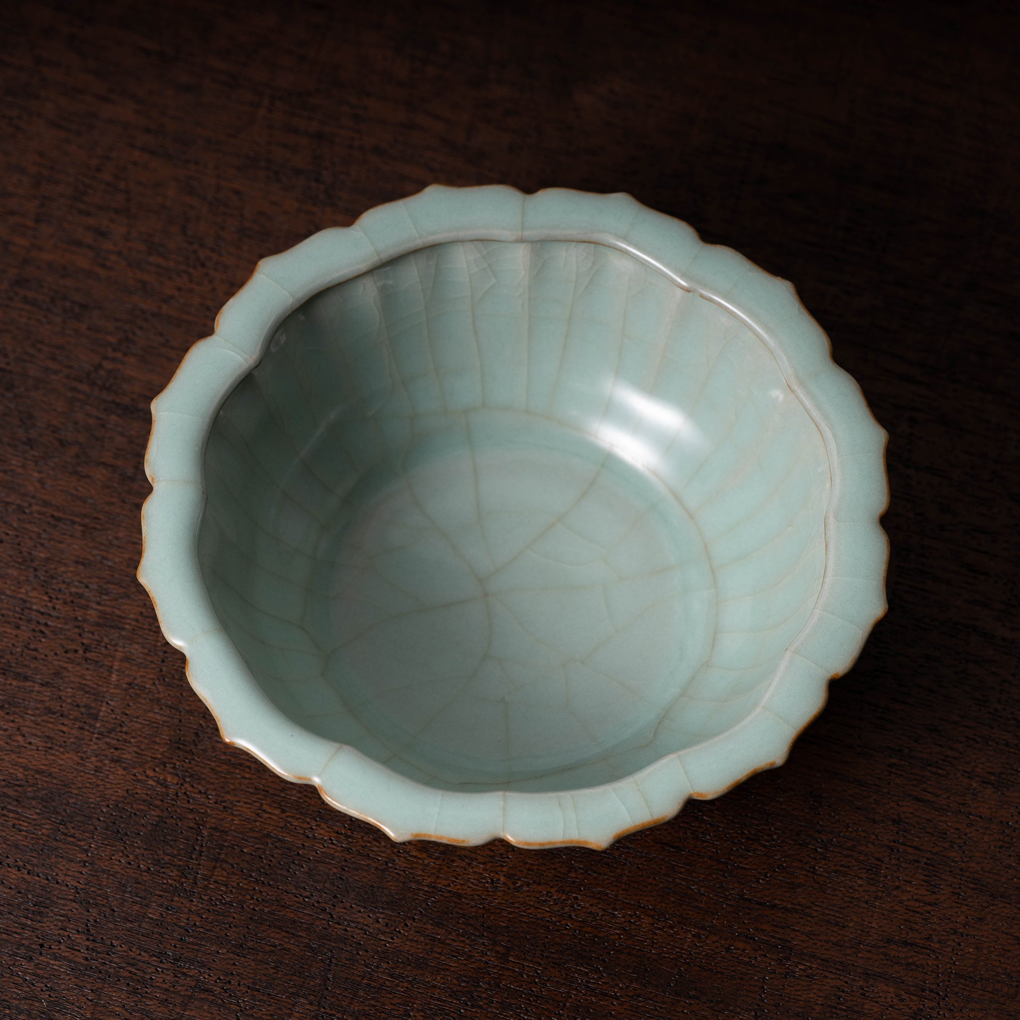 中国南宋時代青磁お皿 中国宋時代竜泉青磁お皿 中国宋時代