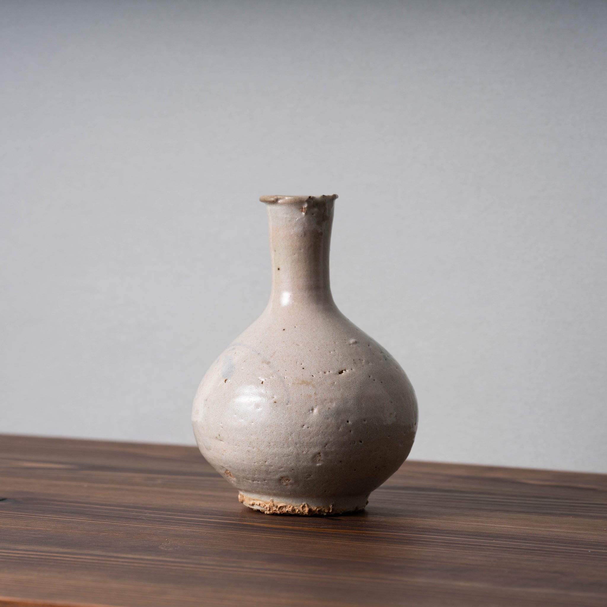 李朝 松竹文染付白磁花瓶 高さ45cm 【公式通販】