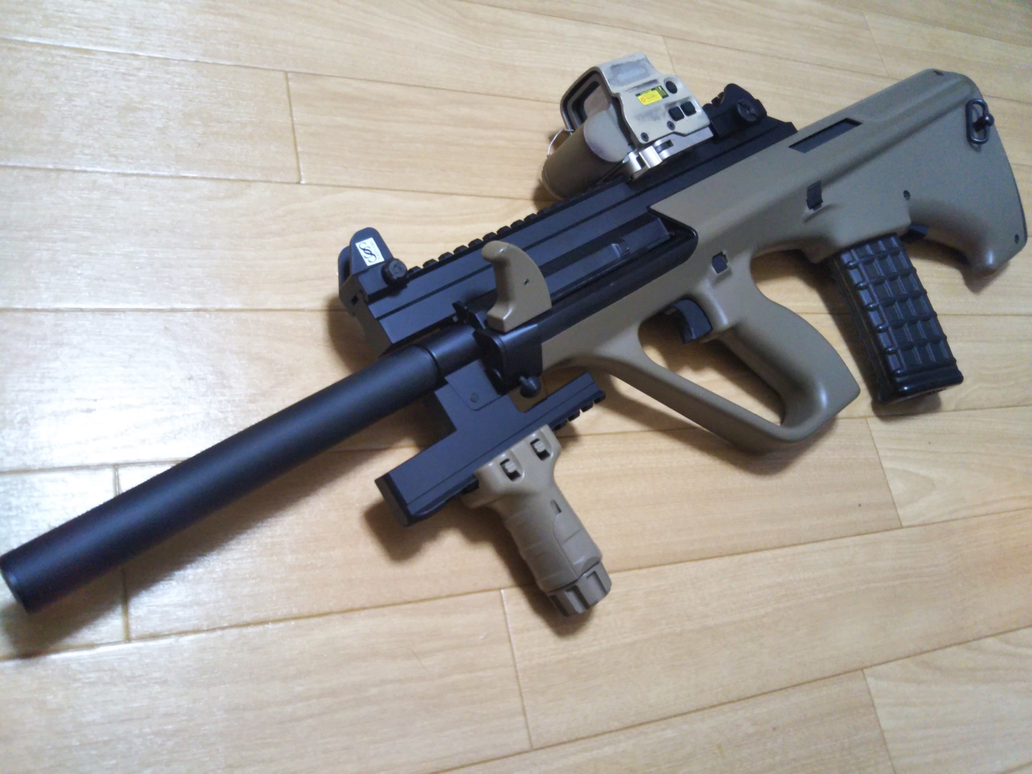 東京マルイ STEYR AUG 電動ガン カスタム 東京マルイ steyr AUG