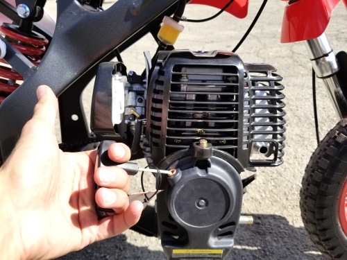 50cc Kids Dirt Bike Pit Bike 4 Stroke Fully Automatic Model LY40MT-2