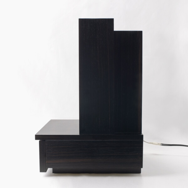 光と黒門のステージ「Shrine」本黒丹(ミニ仏壇) - ミニ仏壇