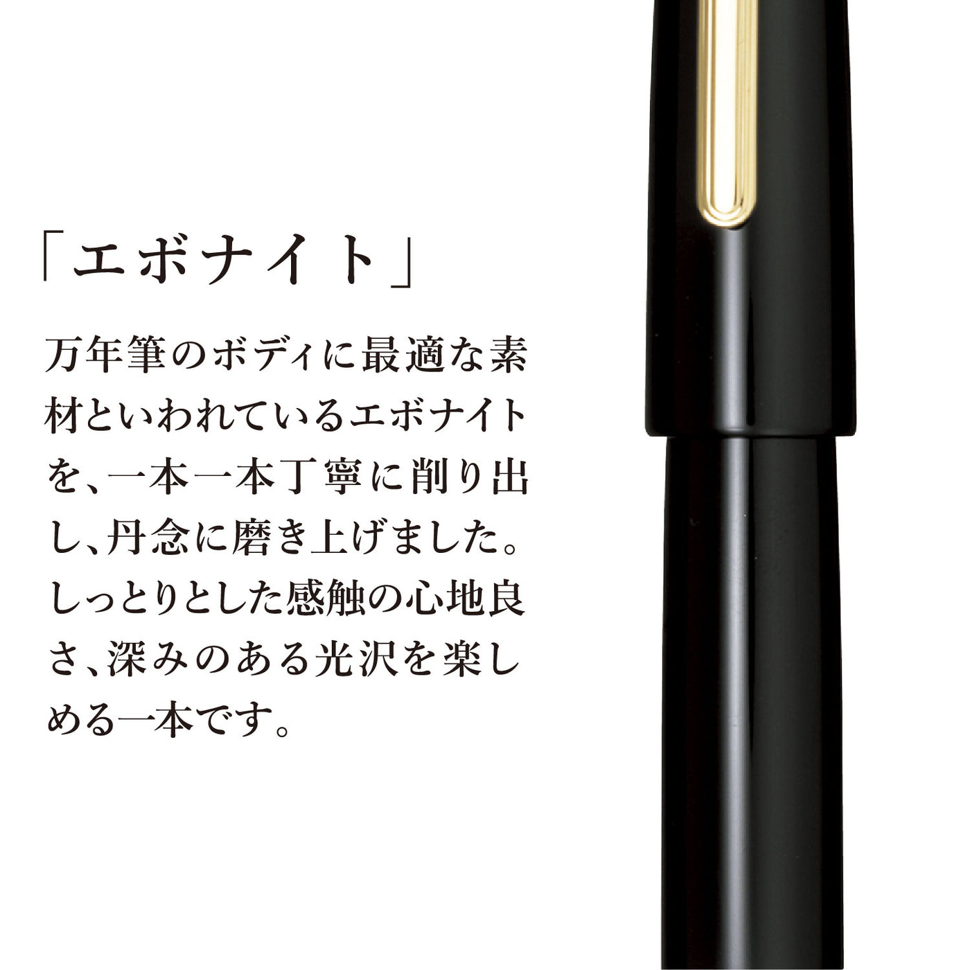 キングプロフィット エボナイト 長刀研ぎ万年筆 – セーラーショップ