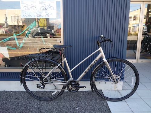 乗り降りしやすいクロスバイク】TREK FX 1 Disc Stagger 【通勤、通学