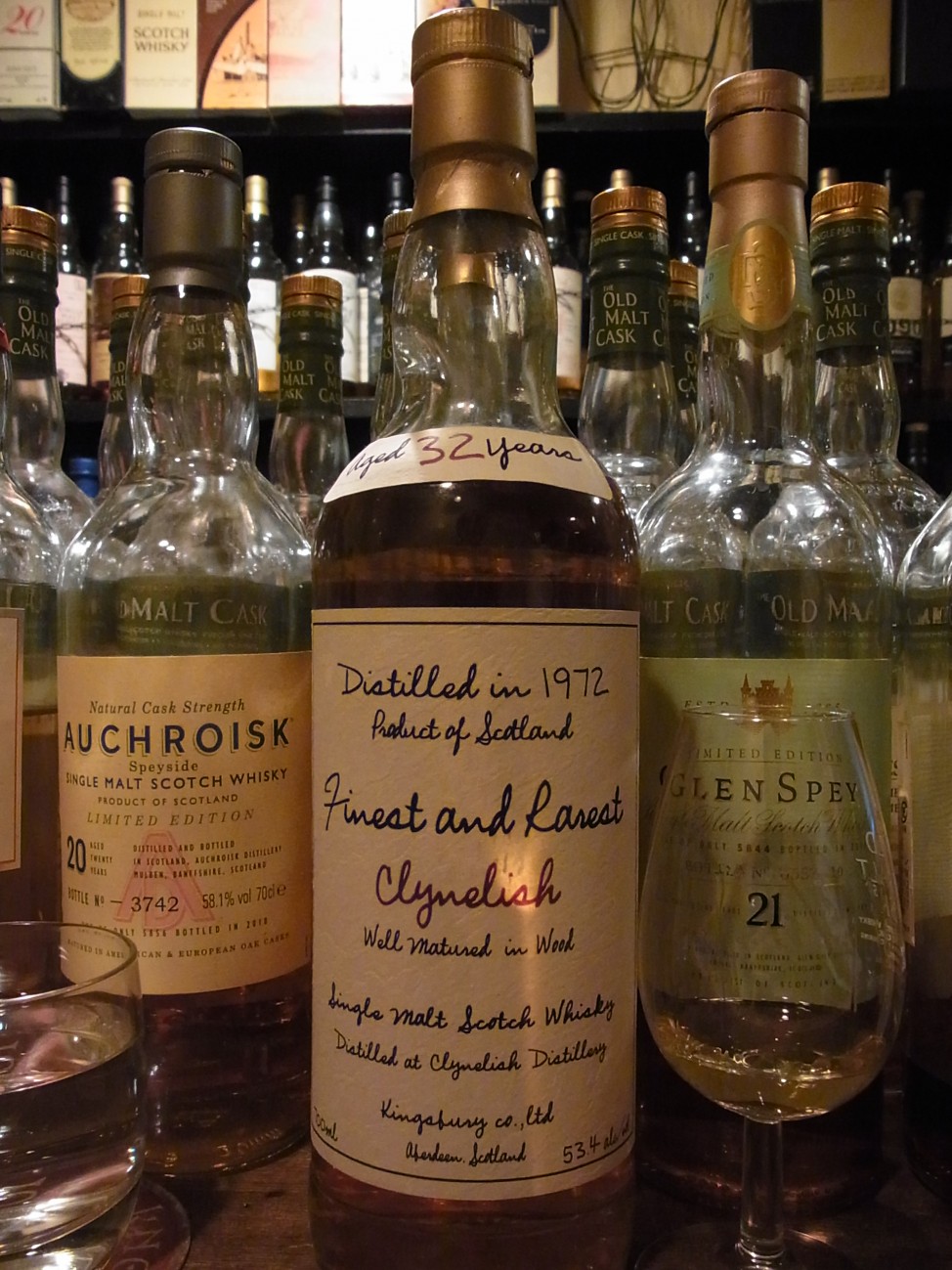 鉄板：クライヌリッシュ 1972 32年 キングスバリー ファイネスト