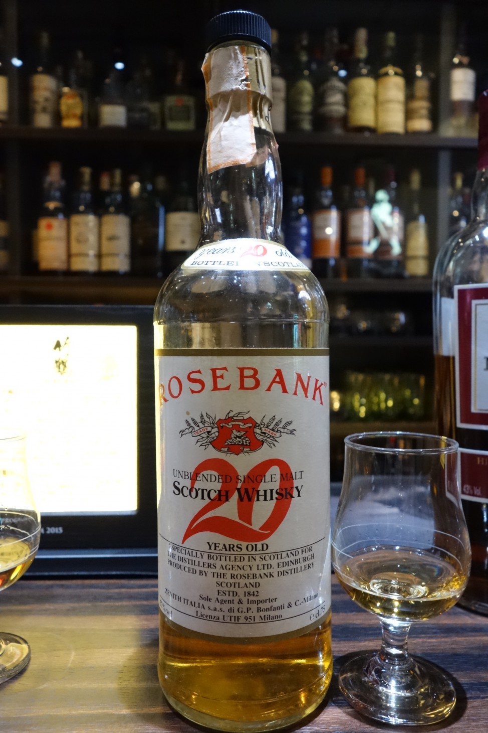 ローズバンク 空き瓶2本セットROSEBANK 15年 ゼニスと1991 ローズ