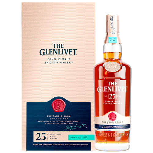 正規輸入品】 ザ グレンリベット 25年 43% 700ml 箱付 シングルモルト