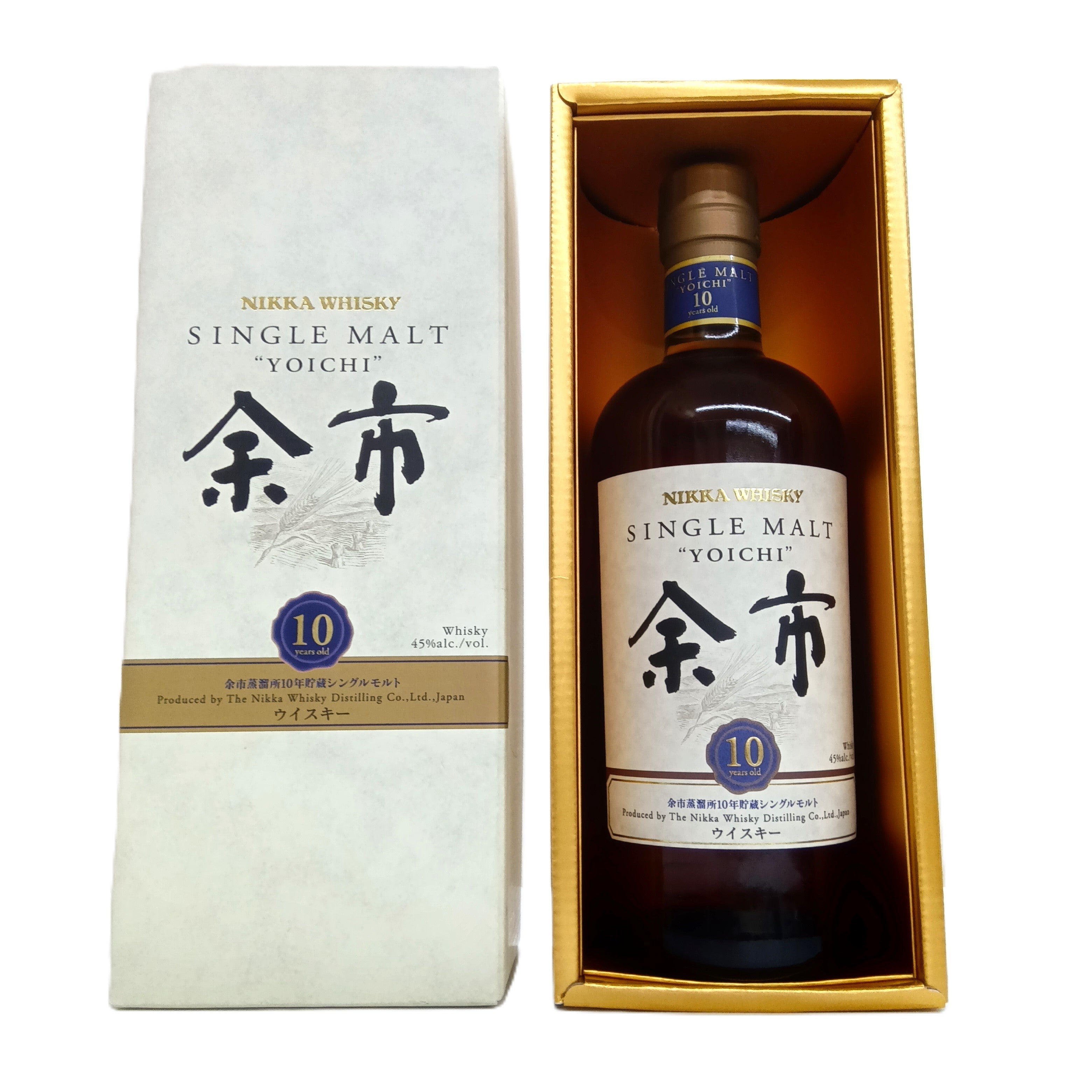 オールドボトル ニッカ 北海道余市 10年 1991-2002 シングルモルト