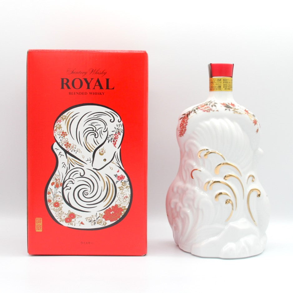 オールド干支ボトル巳歳ウイスキー箱付き終売品サントリー