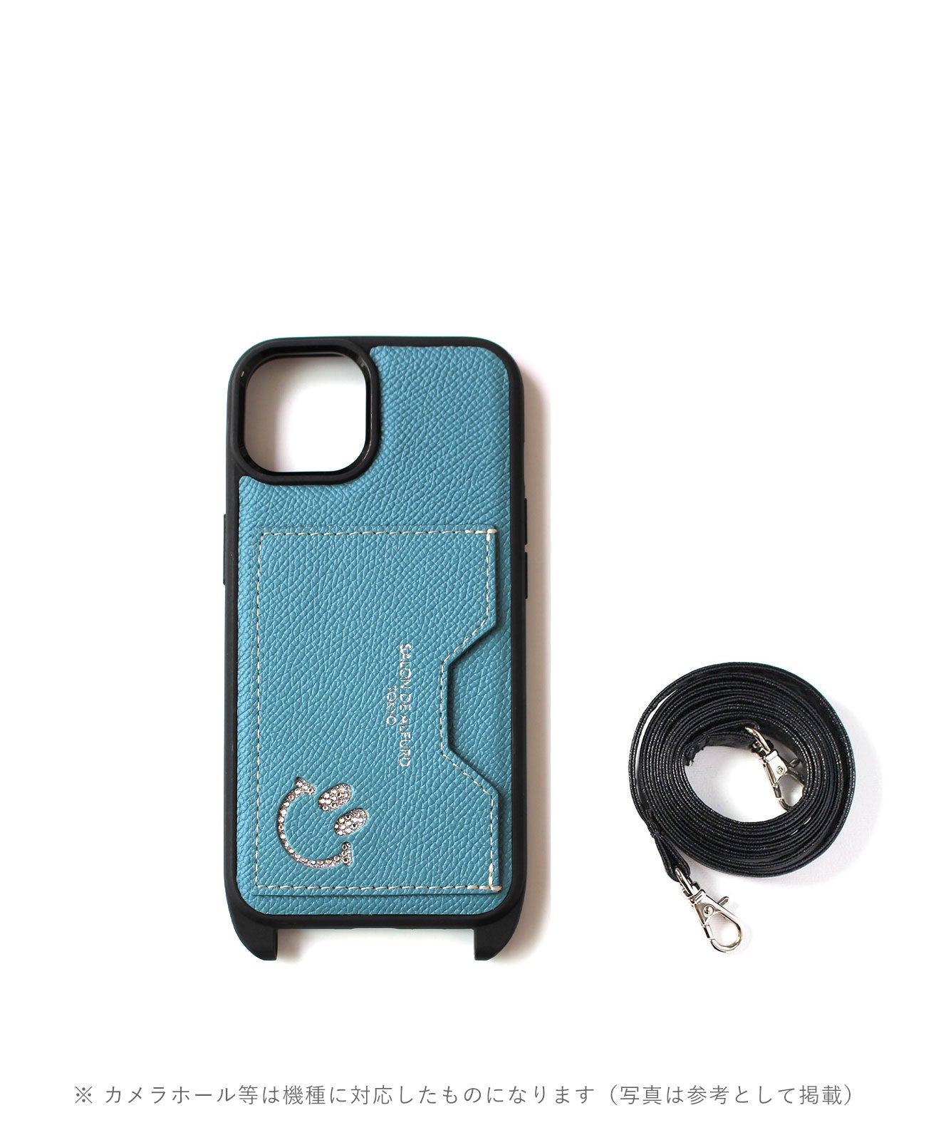 スマイルクリスタル スマホカバーケース ショルダー付きVer. 1794