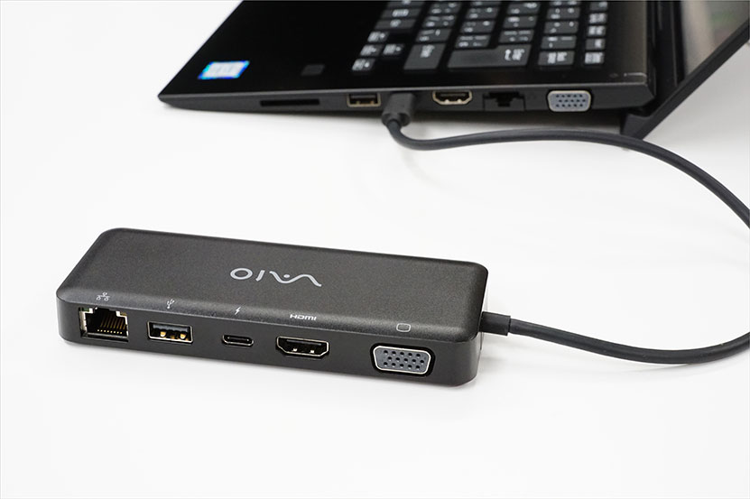 VAIOノートをデスクトップ化 ドッキングステーション VJ8PRA2 レビュー