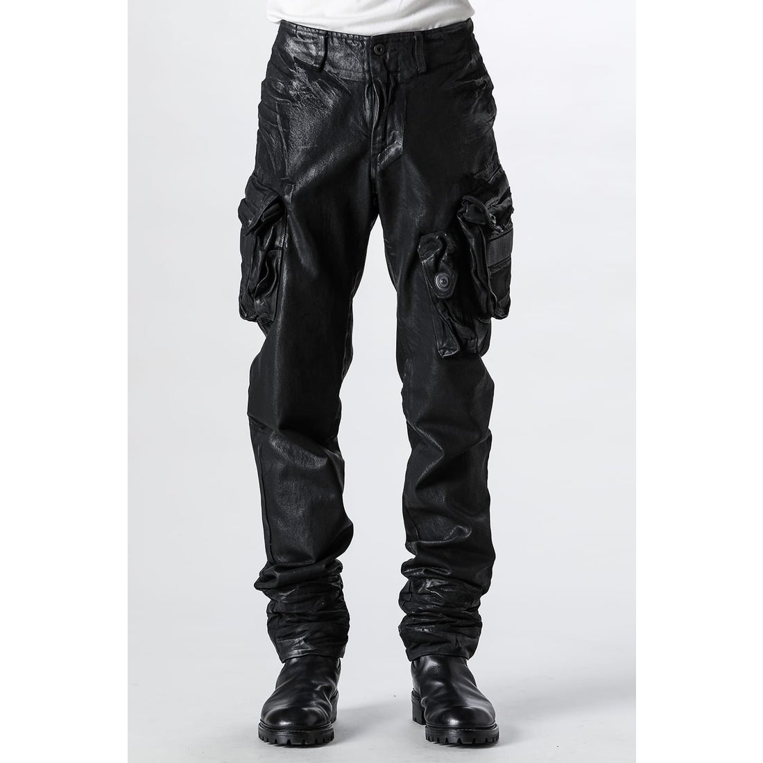 ユリウス フルジップ カーゴパンツ カーキ ユリウス フルジップ カーゴ