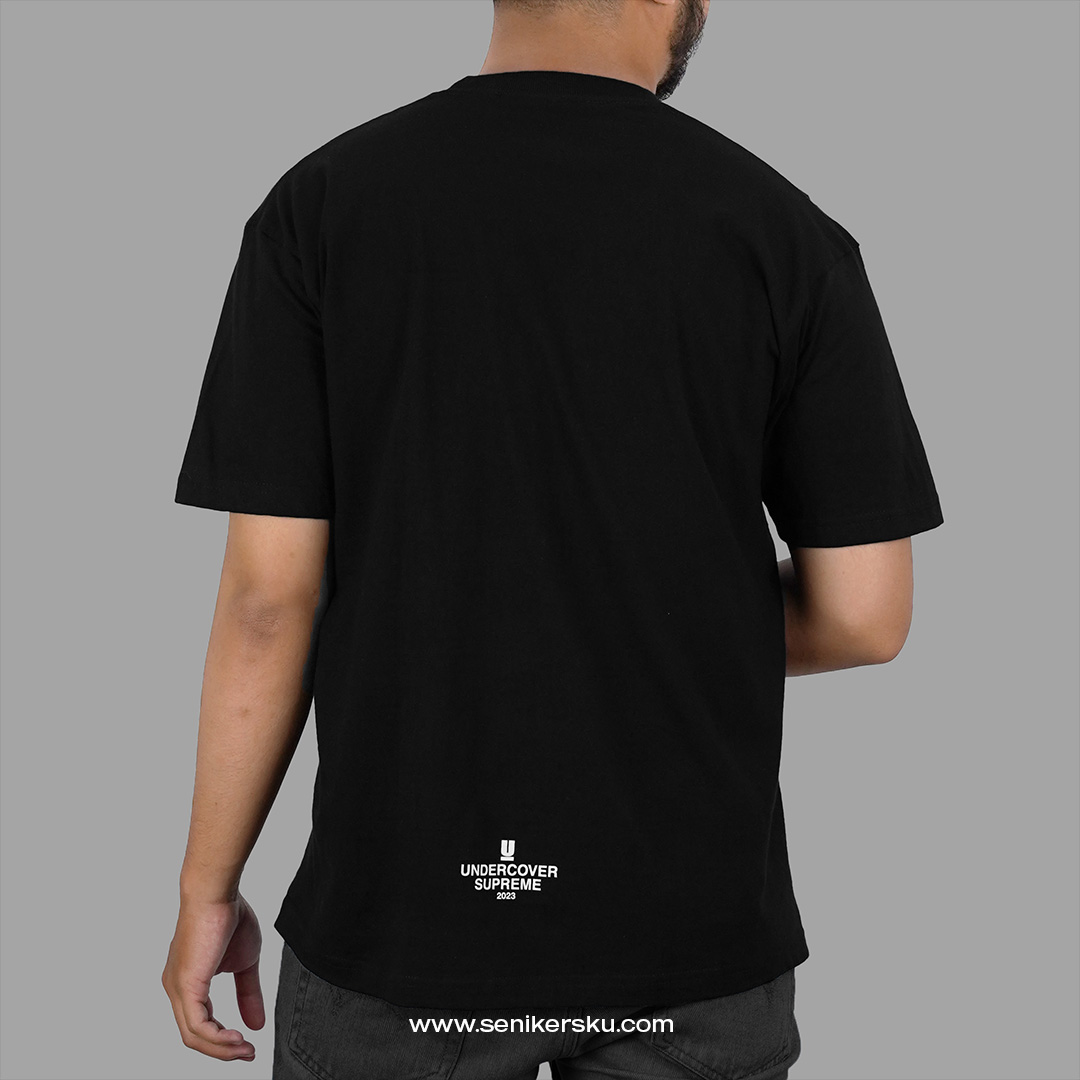 Supreme X Undercover Face Black Tee | Senikersku