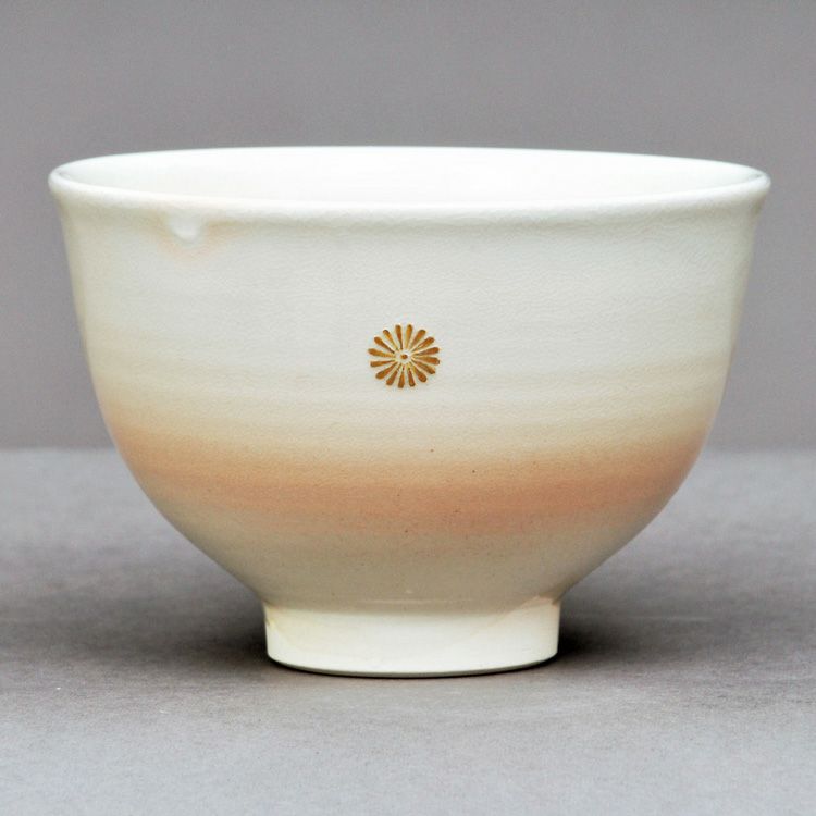 茶道具 抹茶茶碗（まっちゃちゃわん） 茶碗 菊紋 巌窯