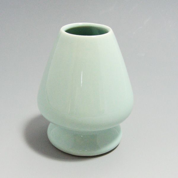 水指、掛分け耳付、味舌隆司作 水指、掛分け耳付、味舌隆司作