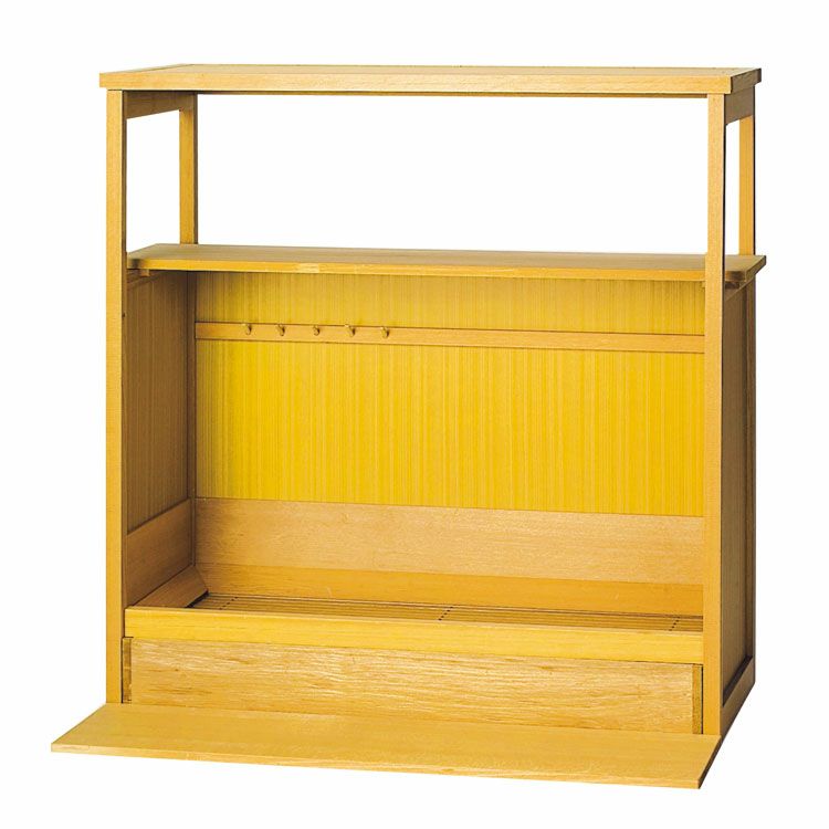 arincoAM26 茶道具 山里棚 利休好 組立式 紙箱 棚物 水屋 水 茶道具 棚