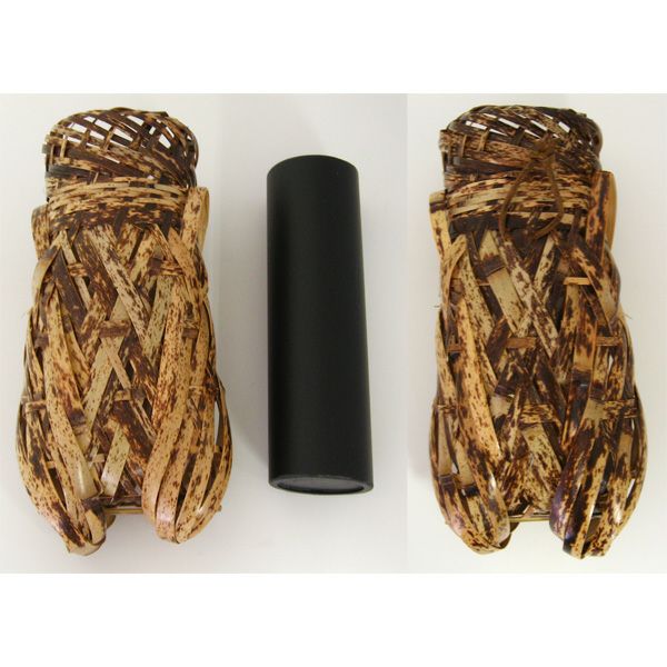 茶道具 花籠（はなかご） 蝉籠 虎竹 (PC入子) 花入