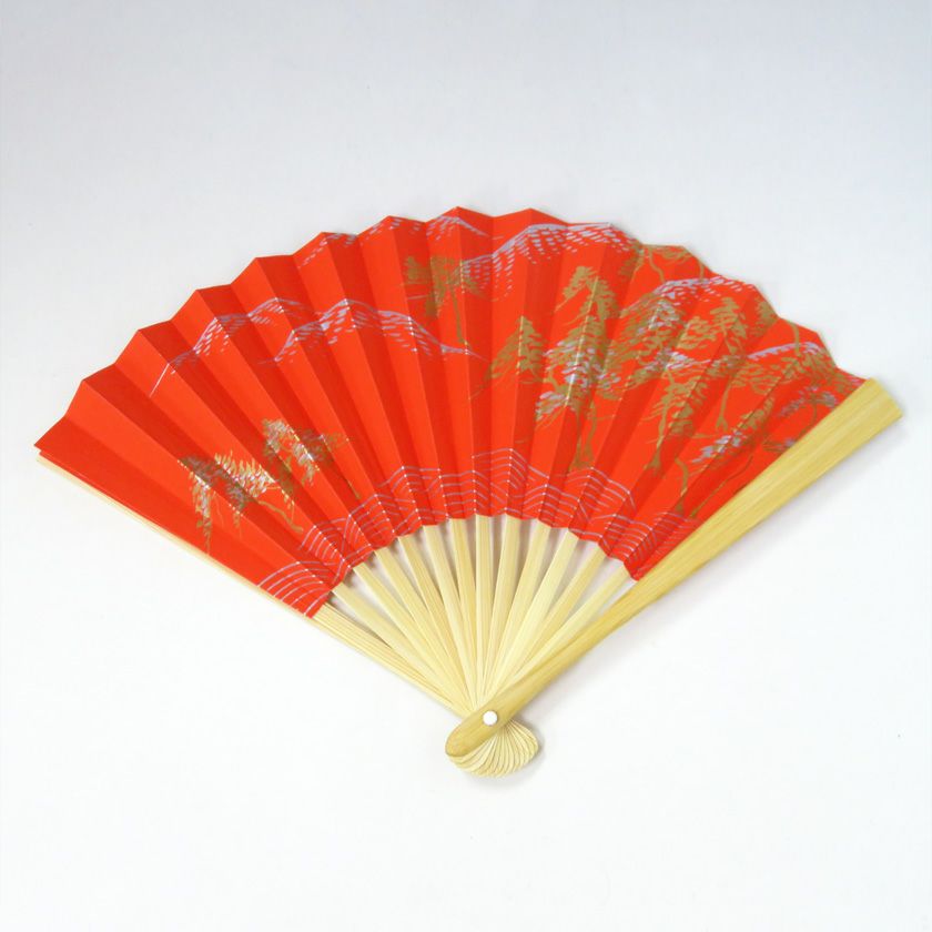 茶道具 扇子（せんす） 扇子 花月 白竹 5寸 ※画像はイメージです。商品