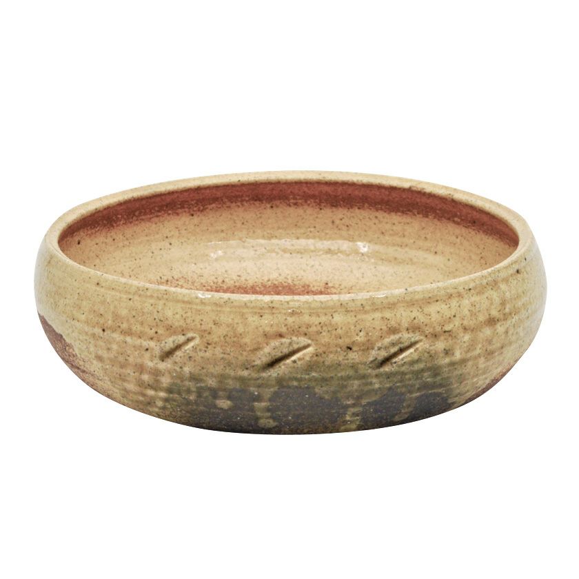 送料込【逢絢亭・新品】茶道具 数茶碗 信楽焼 掛分 菖蒲 5客 西尾香舟