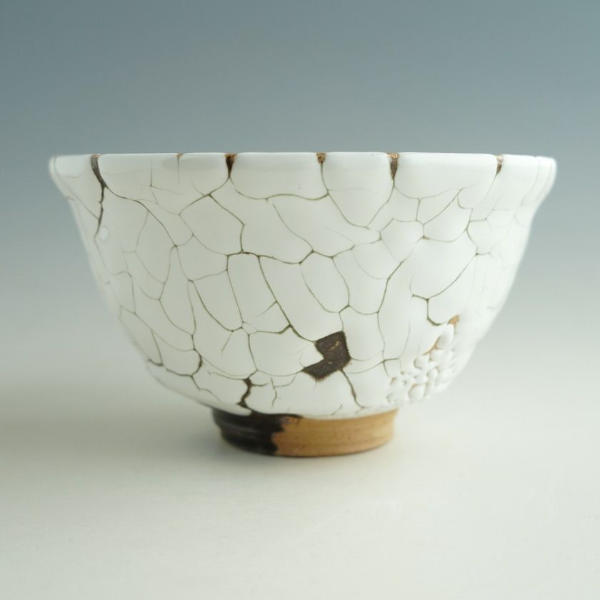 茶道具 抹茶茶碗（まっちゃちゃわん） 龍爪梅花皮 抹茶碗 壮大（そうだ