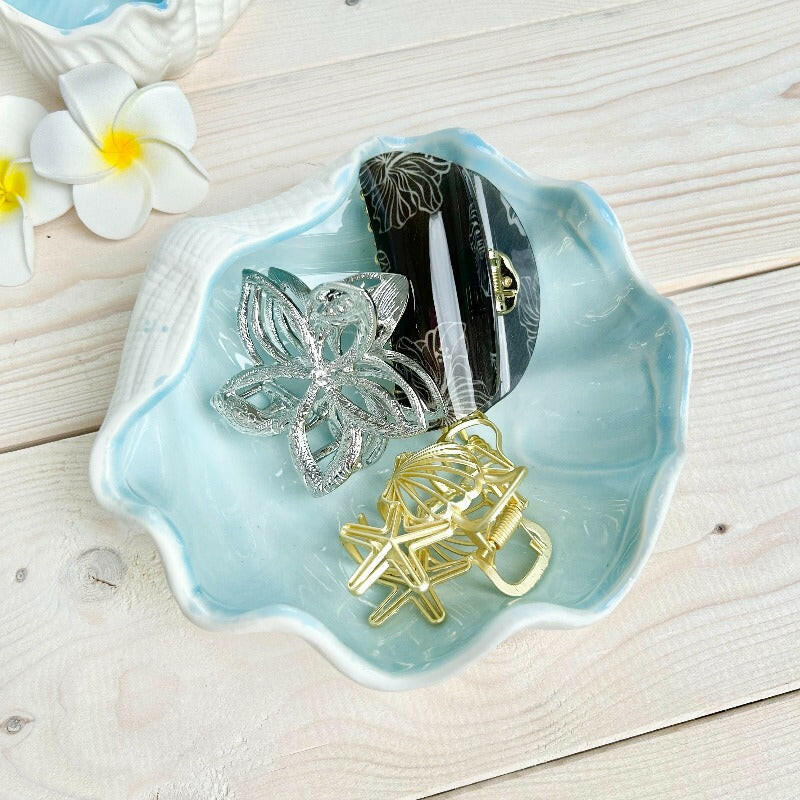 シェルのアクセサリートレー 貝殻の小物入れ マーメイドトレー