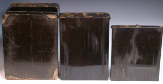 古美術青華堂｜H921 萩蒔絵化粧箱（江戸時代）